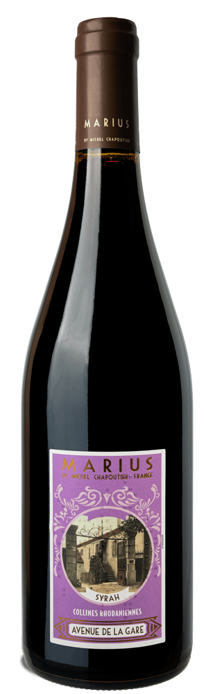 Avenue de la Gare 2024 Marius Syrah M. CHAPOTUIER Rhone Valley IGP
