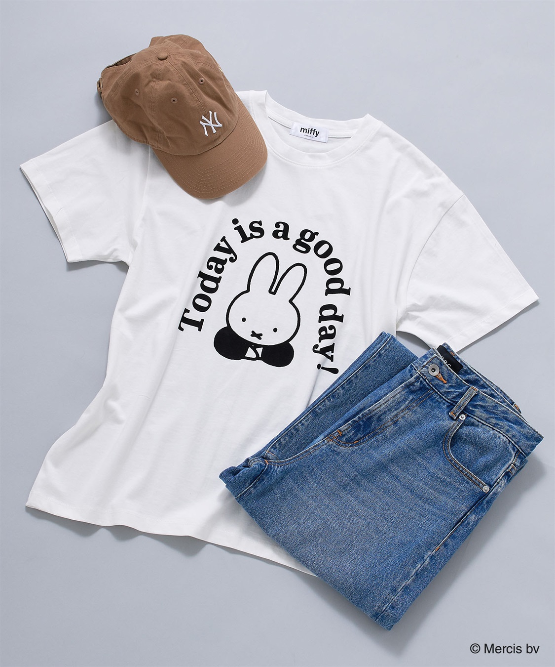 miffy/ミッフィー】英字プリント半袖Tシャツ Life Style by cross