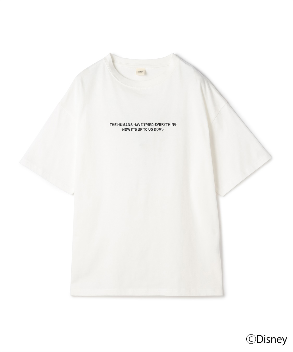 Disney/ディズニー】101匹わんちゃんバックデザインクルーネックT