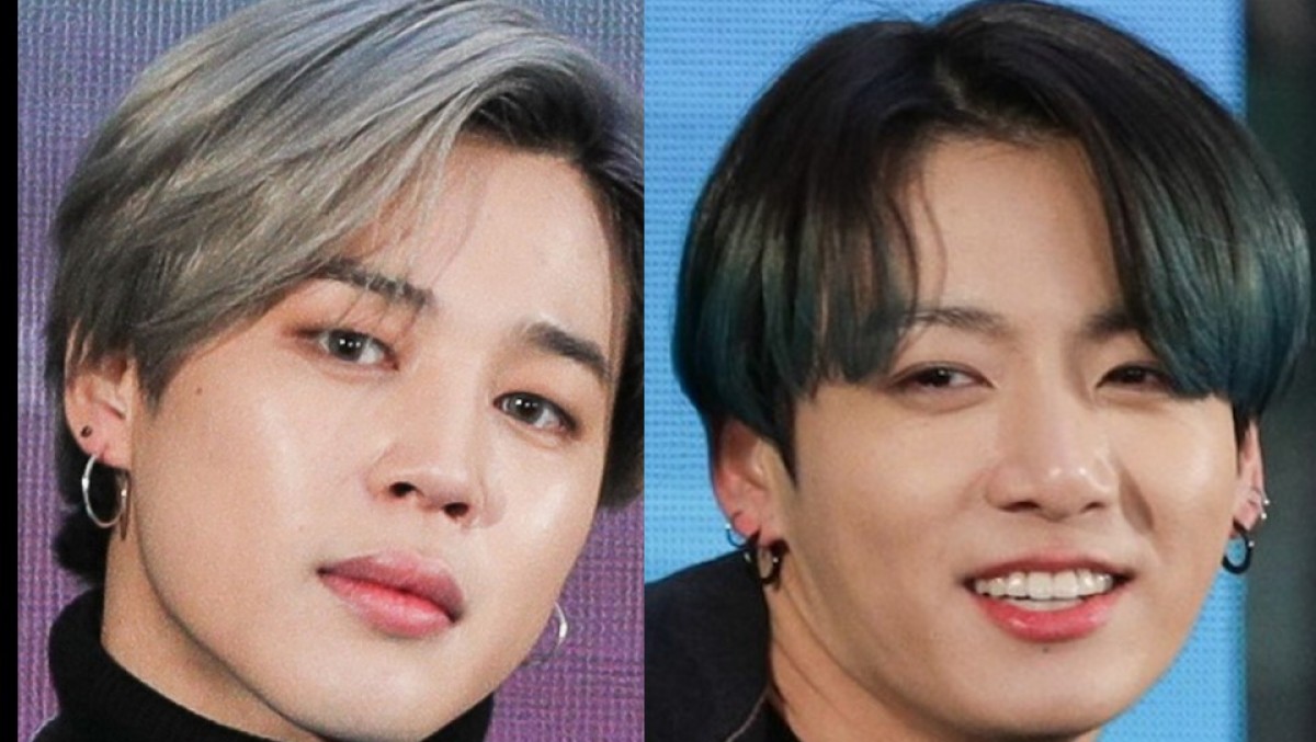 BTS ジョングク＆ジミンが入隊へ 丸刈り頭をなで合う2人に「グクミン
