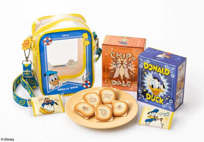 東京ばな奈に“ドナルドダックとチップ＆デール”の新スイーツ登場