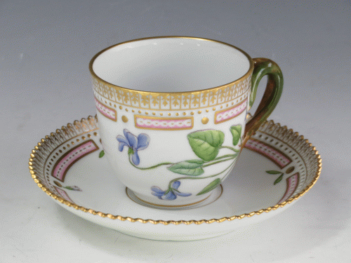 フローラダニカ モカカップ＆ソーサー｜R.Copenhagen - アンティーク