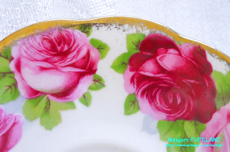 ロイヤル・アルバート ダブルソーサー Old English Rose オールド