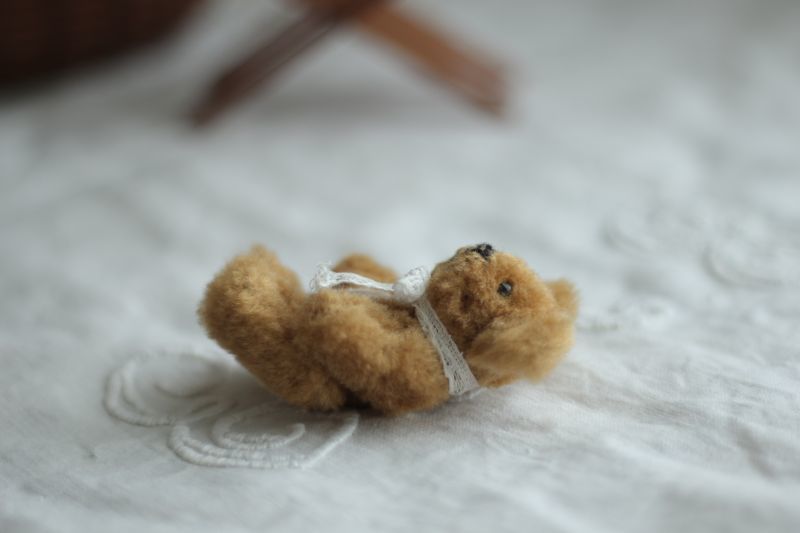 アンティークミニチュアテディベア 342/Antique Teddybear/ぬいぐるみ