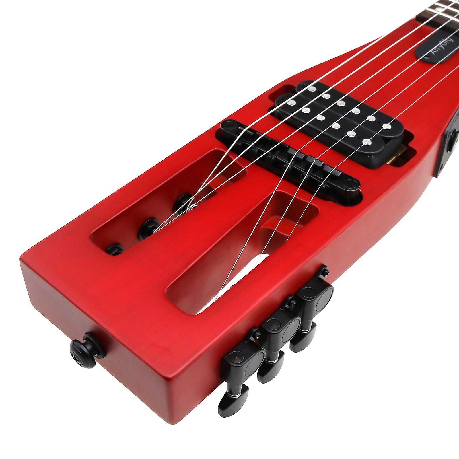 Anygig Travel Guitar Electric AGE SE Red Cherry – Anygigguitar