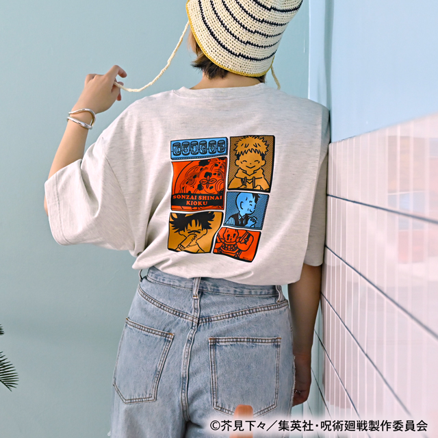 呪術廻戦｜ビッグTシャツ（存在しない記憶）