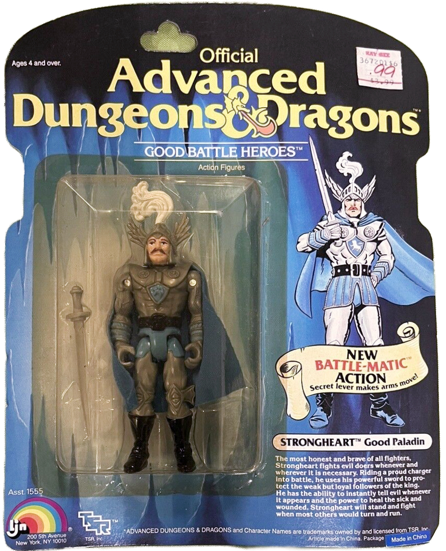 Dungeons Dragons LJN Vintage Strongheart (Battle-Matic)