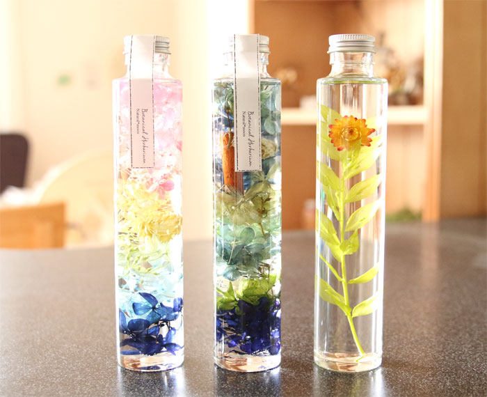 Acorn-Style*オリジナル♪ハーバリウム 黄色のヘリクリサム