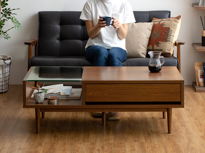 引き出し付きセンターテーブル KAUNIS (カウニス) | 家具・インテリア