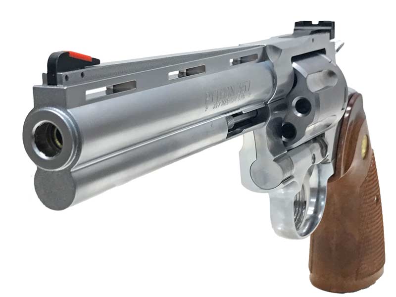 タナカ] コルトパイソン 357マグナム 6インチ Rモデル ステンレス