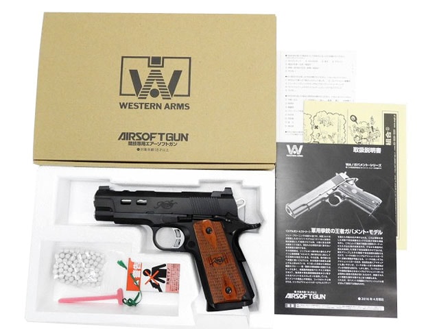 WA] プロキャリー カスタム/ウッドグリップ ガスブローバック (中古)の