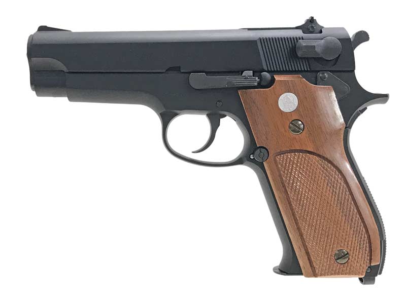 MGC] S&W M39 HW 発火モデルガン 木製グリップカスタム (未発火)の販売
