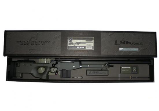 東京マルイ] L96 AWS ODストック エアコッキングライフル (中古～新品