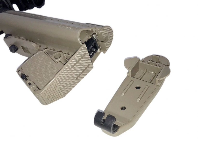 東京マルイ] M4 CQB-R FDE 次世代電動ガン ダットサイト&ガンケース付