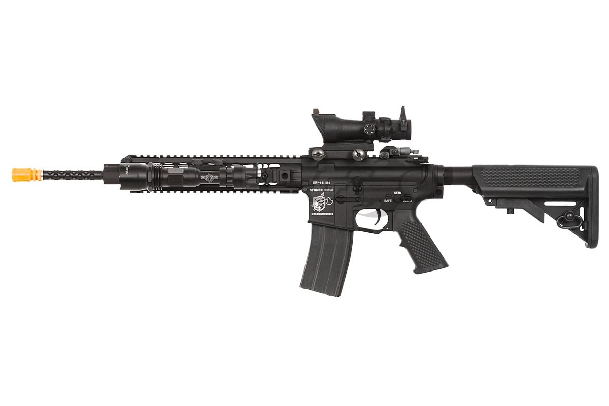 Knight's Armament SR-16 M4A1 Carbine AEG Airsoft Rifle by G&P