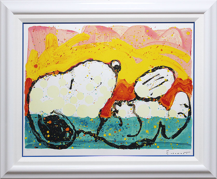 トム・エバハート(Tom Everhart)版画 ボラボラブギダウン（bora bora