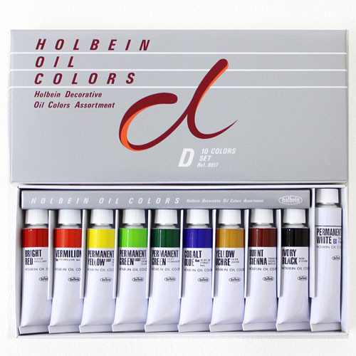 ホルベイン油絵具セット】 Dセット | マルニ額縁画材店