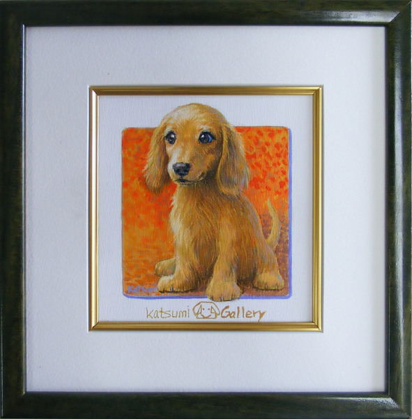 ダックスフンド」 by KATSUMI｜Artmeter｜暮らしを彩るアートが