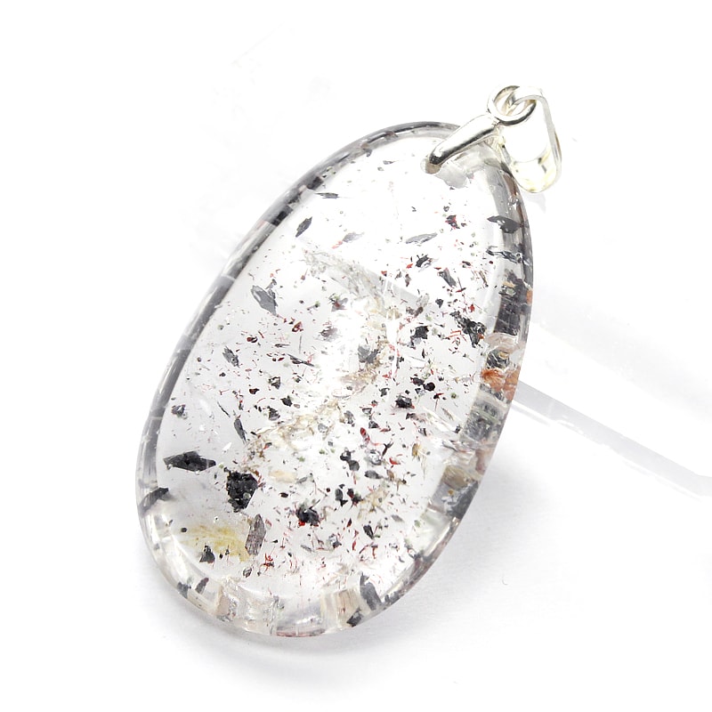 ファイアークォーツ（レピドクロサイト・ヘマタイトインクルージョン