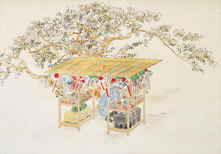 朝夕安居》大解剖！ ―清方えがく、夏の暮らし― | 鎌倉市鏑木清方記念