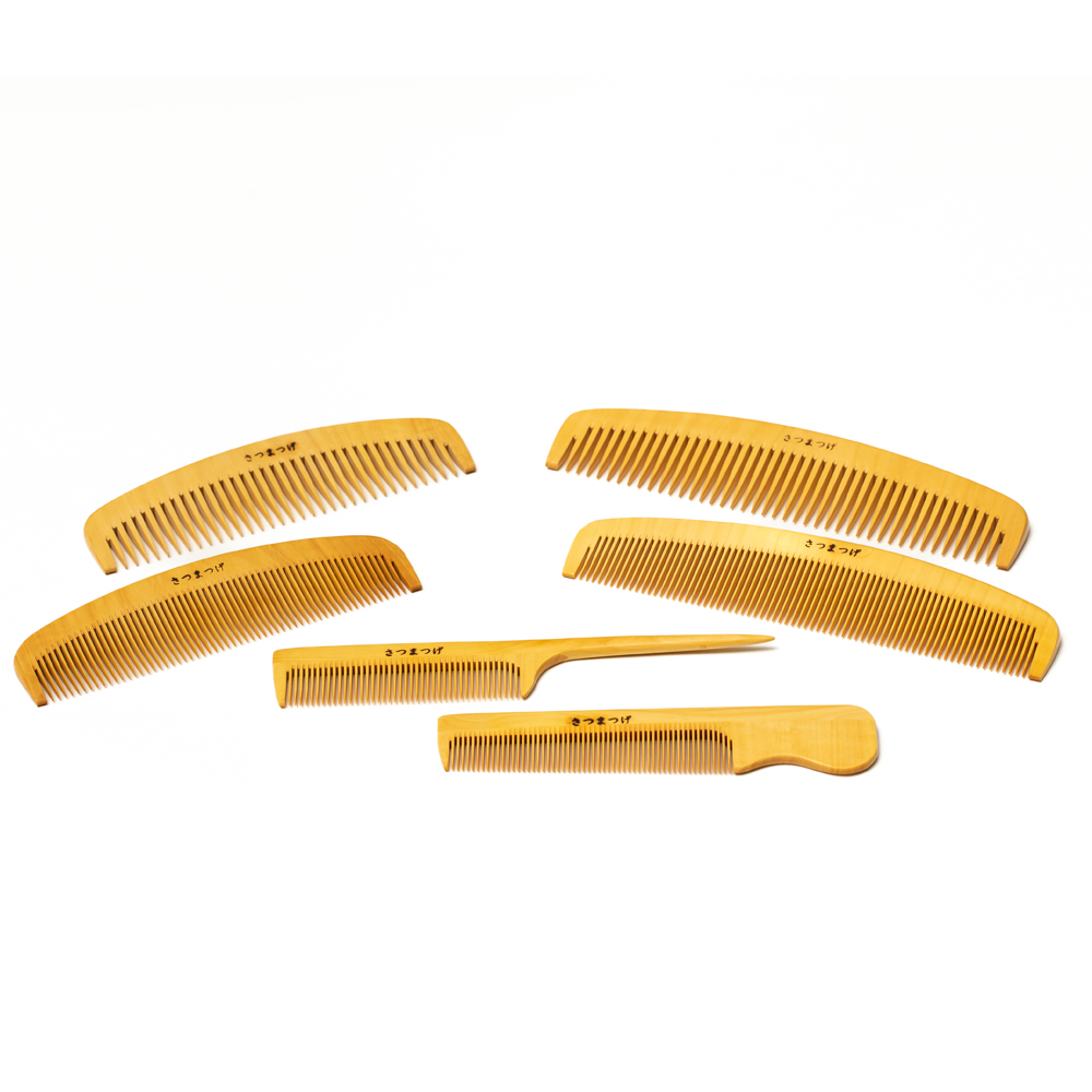 つげ櫛 さつまつげ 【手付櫛】 薩摩つげ 椿油仕立 さんび 日本製