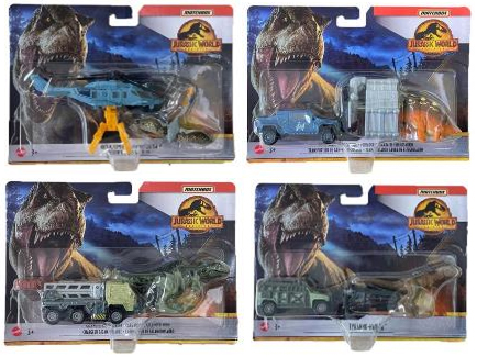 2022 MATCHBOX ジュラシック・ワールド トランスポーターズ アソート