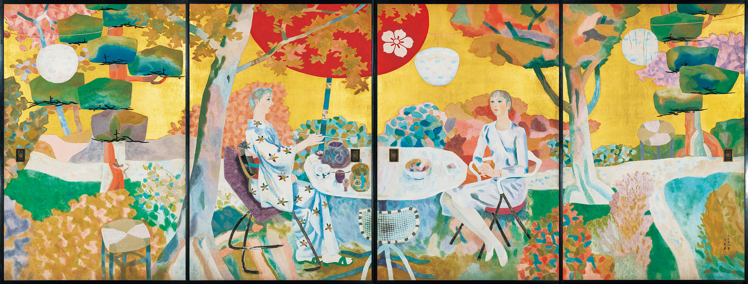 没後50年記念〉特別企画展 モダンなときめき―智積院襖絵の魅力― | 京都