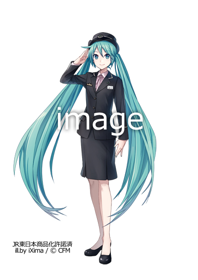 初音ミク オリジナルイラストを使用したグッズを 対象の「NewDays」と