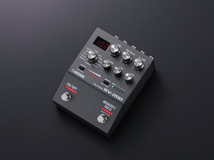 BOSSのエフェクター「200シリーズ」の最新リバーブを発売 | ローランド