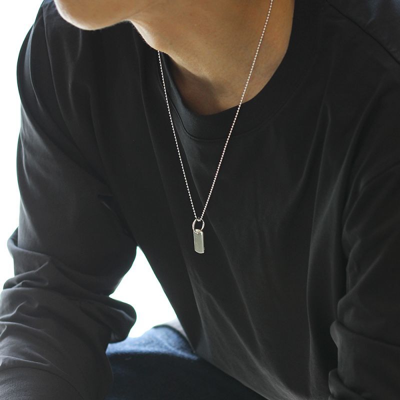DOGTAG NECKLACE / ドッグタグ ネックレス シルバー925【it's 12