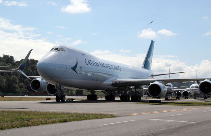 キャセイパシフィック航空、香港－ブリスベンに貨物便 747-8Fで