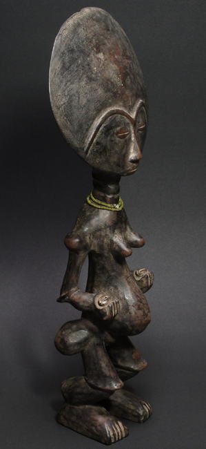 アクワバ人形<アフリカの木像：アフリカ雑貨アザライ