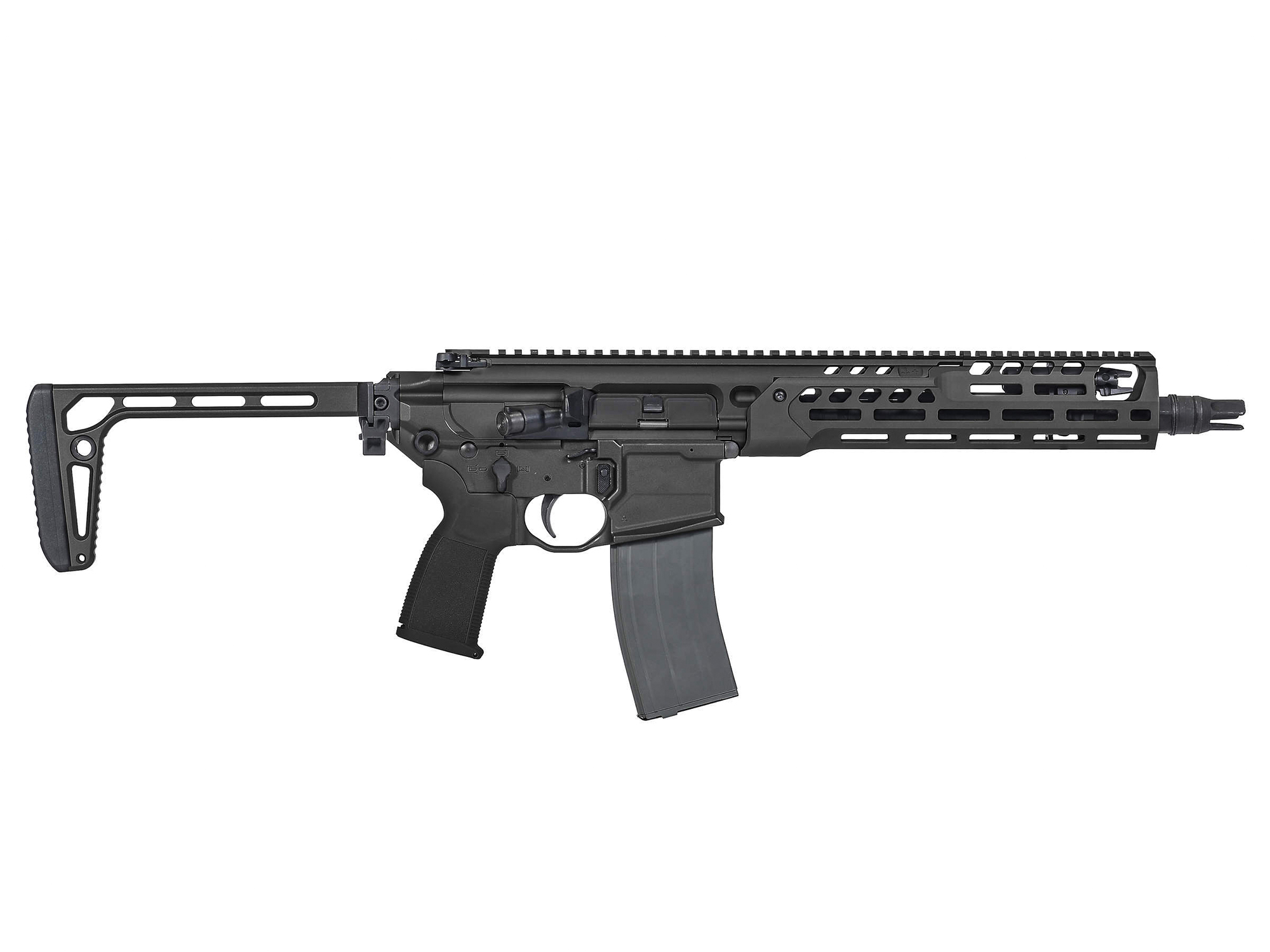 APFG MCX SPEAR LT 9in 11.5in SBR GBB ガスガンBK ミリタリー用品