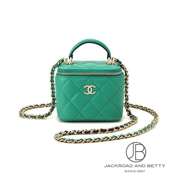 マトラッセ チェーンクラッチ グリーン 緑[AP2198 B10324] Matelasse