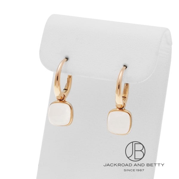 ヌード ミニ ミルキークォーツ ピアス[POC5020-O7000-00QLT] Nudo Mini