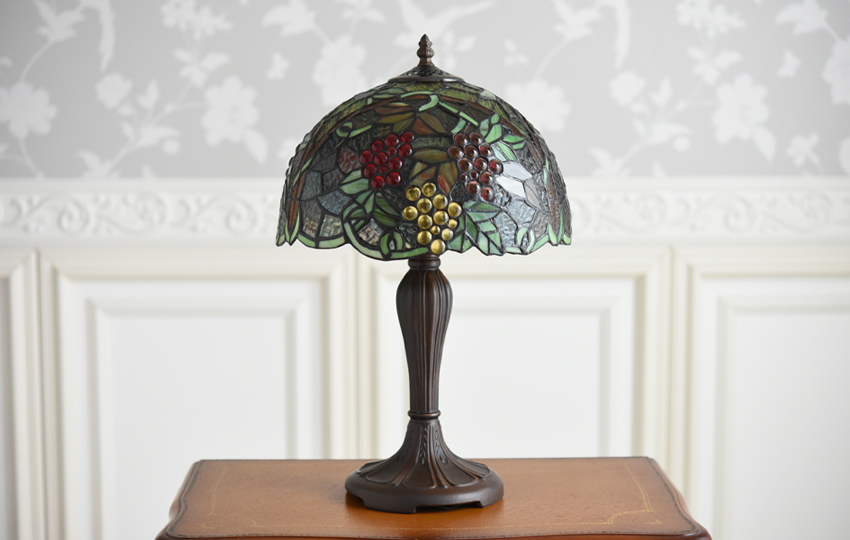 ティファニー スタイル 葡萄 テーブルランプ 高さ48cm | ロココ調家具