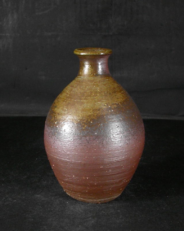 備前焼 登窯 備前焼作家 正宗 司 共箱付き初窯黄ゴマ徳利1 備前焼卸