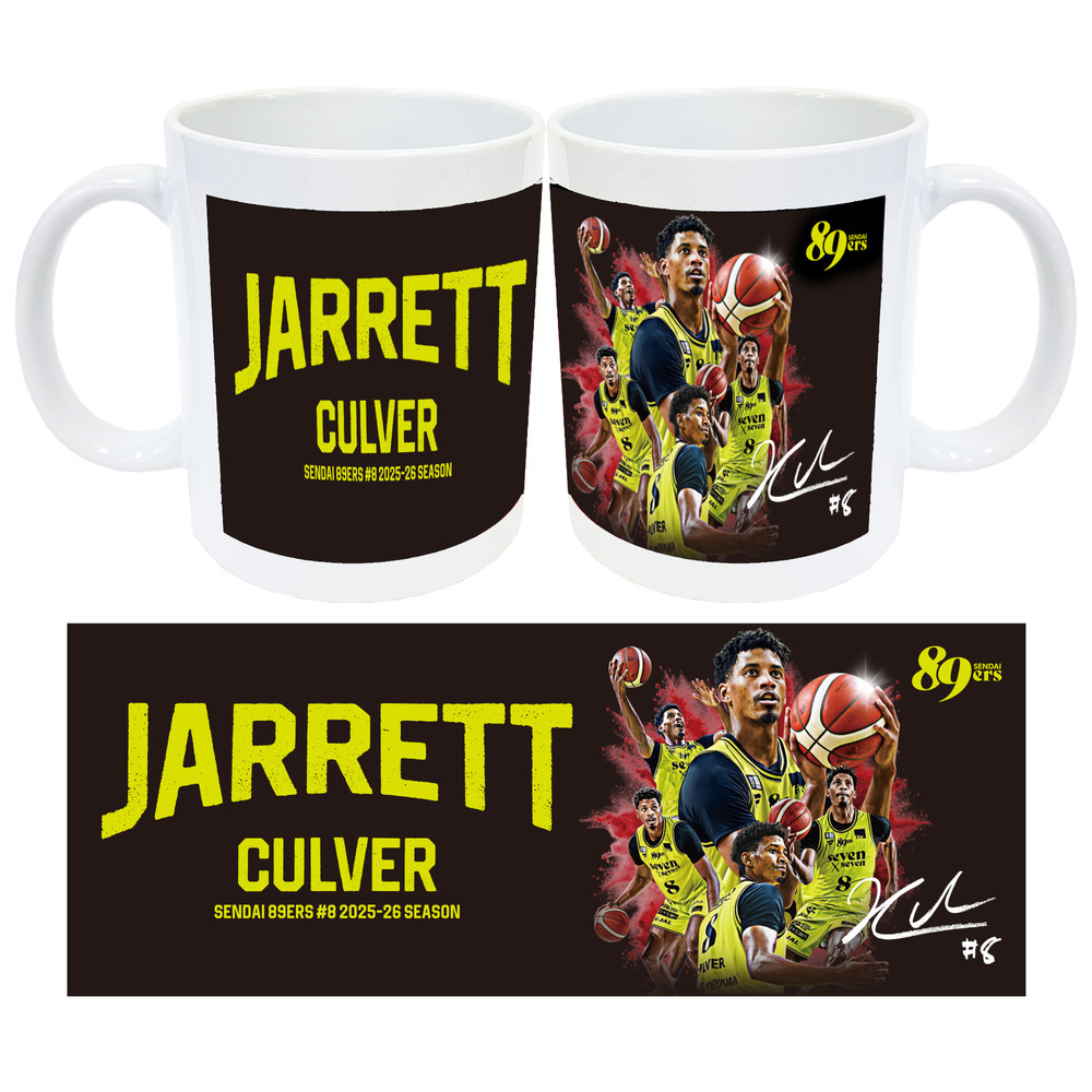 MyPLAYER COLLECTION 2025-26】マグカップ #8 ジャレット・カルバー