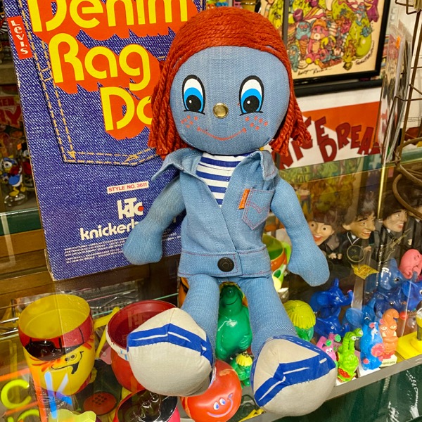 LEVI'S Denim Rag Doll 1970年代製 リーバイス デニムラグドール