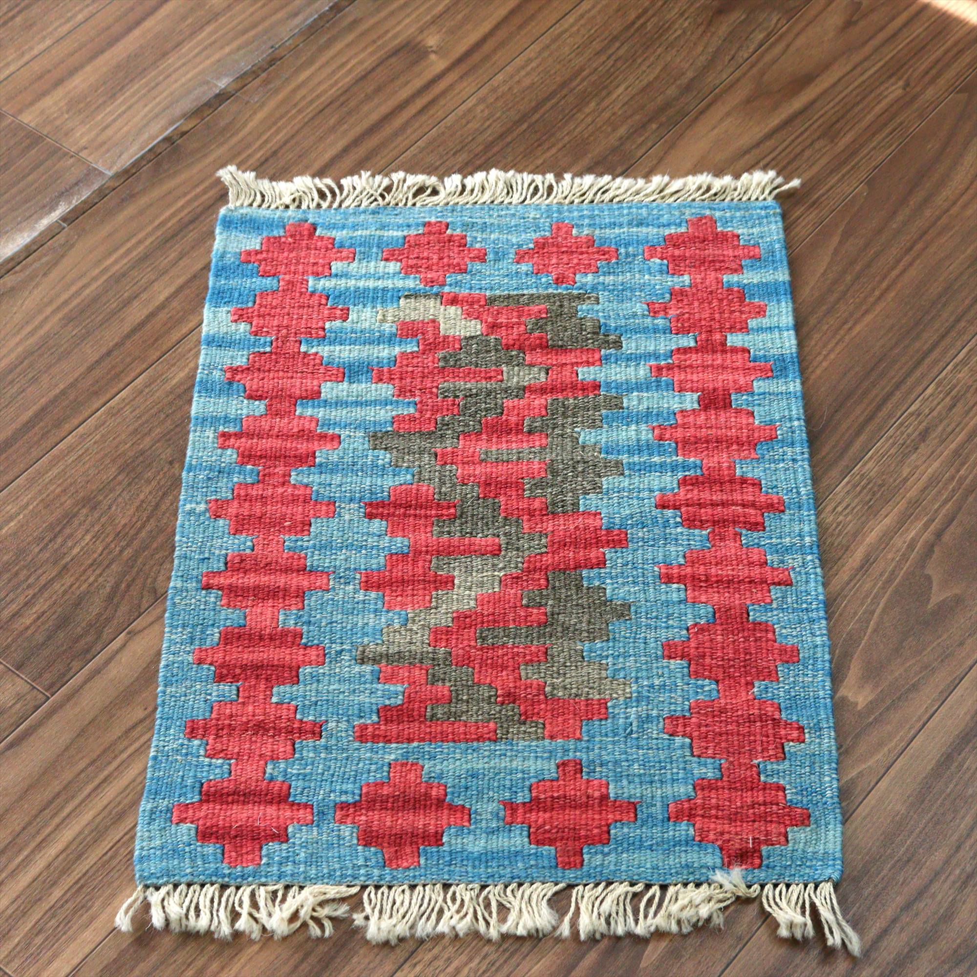 イランの手織りキリム シラーズ59×43cm / ガラタバザール