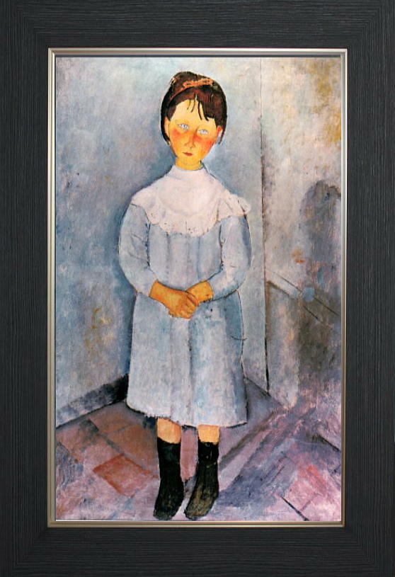 青い服の少女 モディリアーニ 絵画販売 複製画
