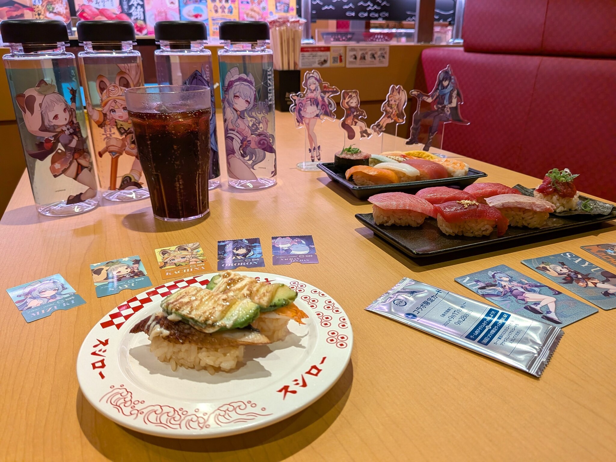 原神』×スシローコラボ第2弾「観月の宴」が開催！限定・復刻メニューや