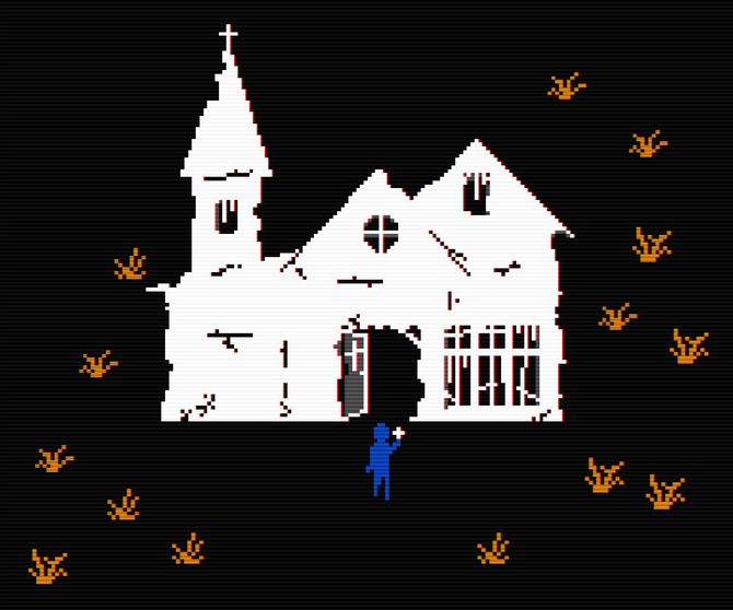 レトロなビジュアルが恐怖を増長する新作ホラーADV『FAITH: CHAPTER II