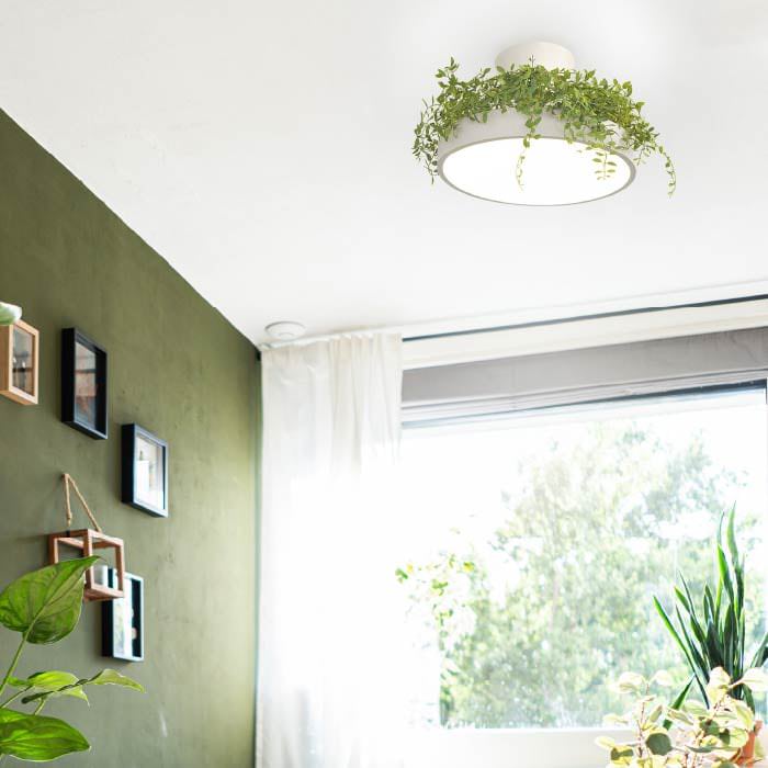 Giorno・リーフ 間接照明付 2WAY シーリングライト | 〜8畳・リモコン