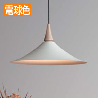 Nordic ペンダントライト 100W ・MFホワイト＆ホワイトアッシュ 引掛