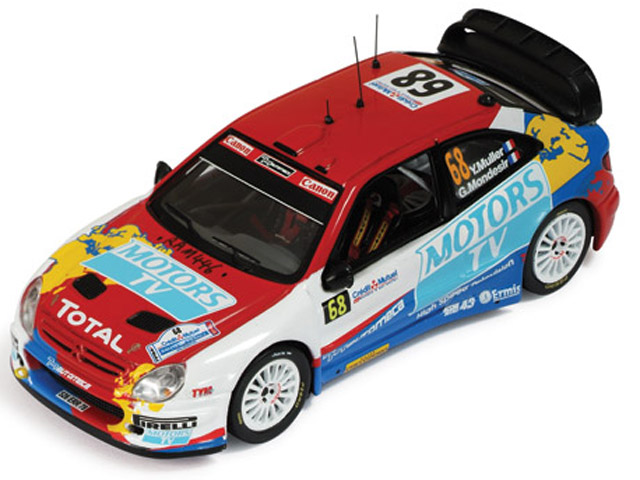 1/43 シトロエン クサラ WRC 2010年 ラリーフランス #68（ixo RAM446