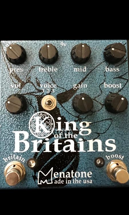 SOLD MENATONE KING OF THE BRITAINS | Gbl Guitars