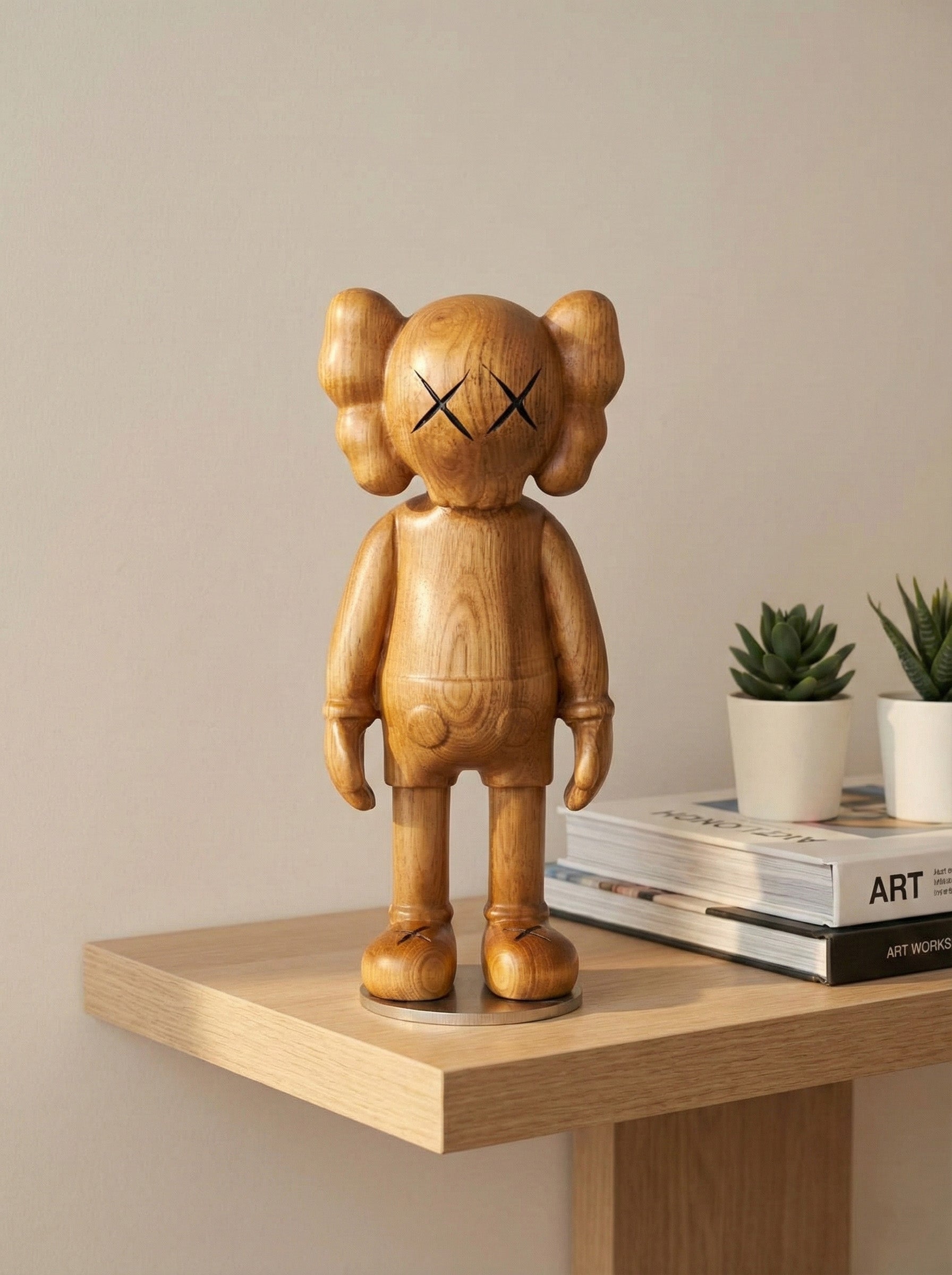 Shop Limited Edition Wooden KAWS Figures - 39
