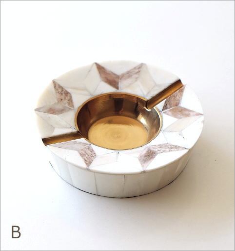 小物入れ付き昔の灰皿時代劇アッシュトレイ 昭和レトロ 木製