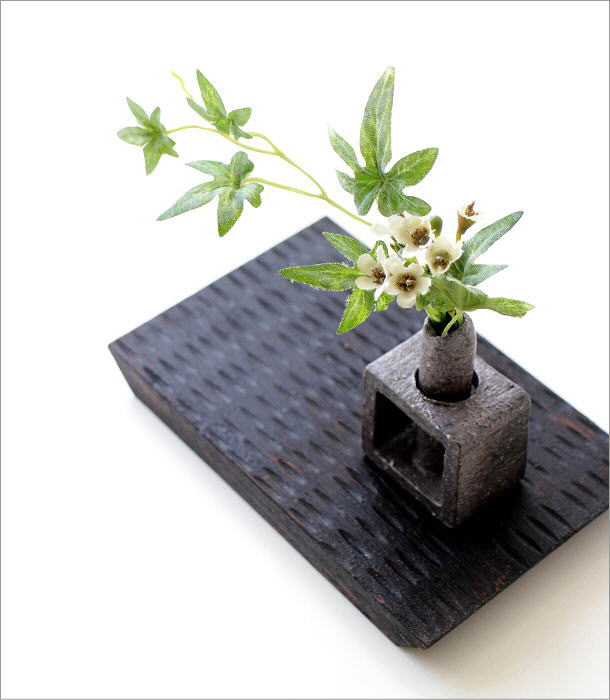 花器 花入れ フラワースタンド 花瓶 おしゃれ 陶器 小さめ フラワー